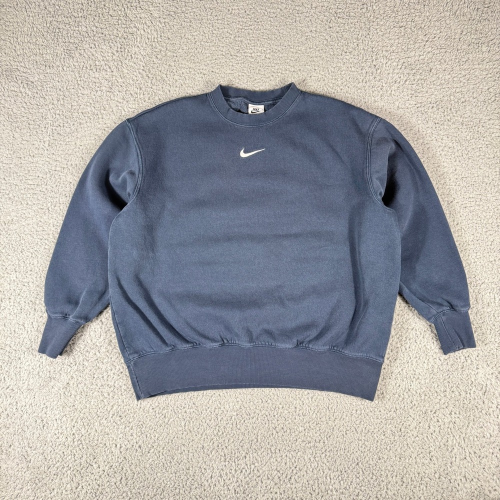 Nike Sweatshirt Size Small Center Swoosh Logo Crewneck Pullover
